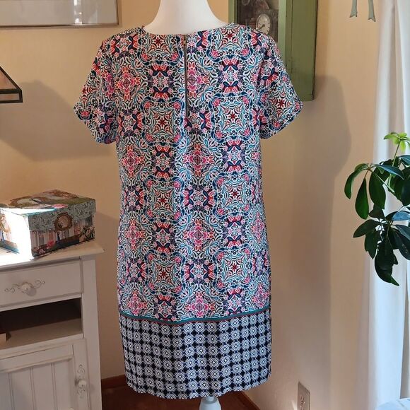 Cynthia Rowley Colorful Floral Design Dress - Picture 5 of 10